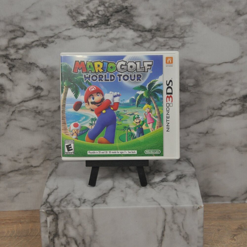Mario Golf: World Tour (Nintendo 3DS) – Like New, Complete in Box, Tested